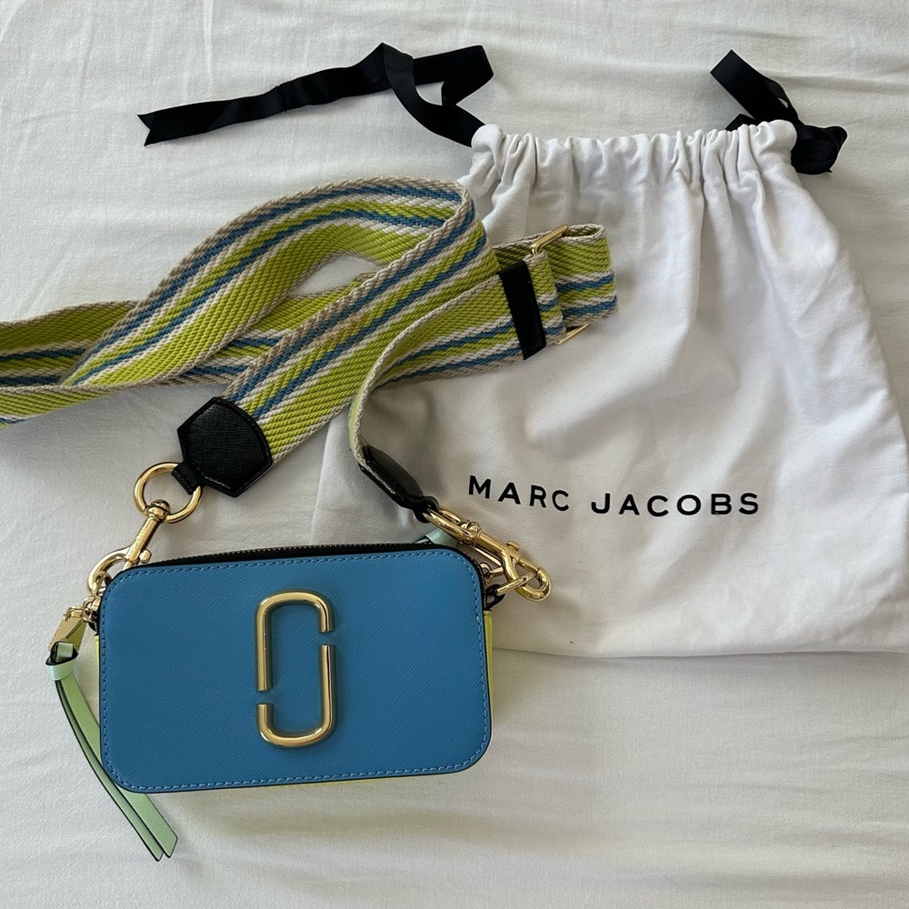 Marc Jacob’s Snapshot Camera Crossbody Bag | Color Block Edition